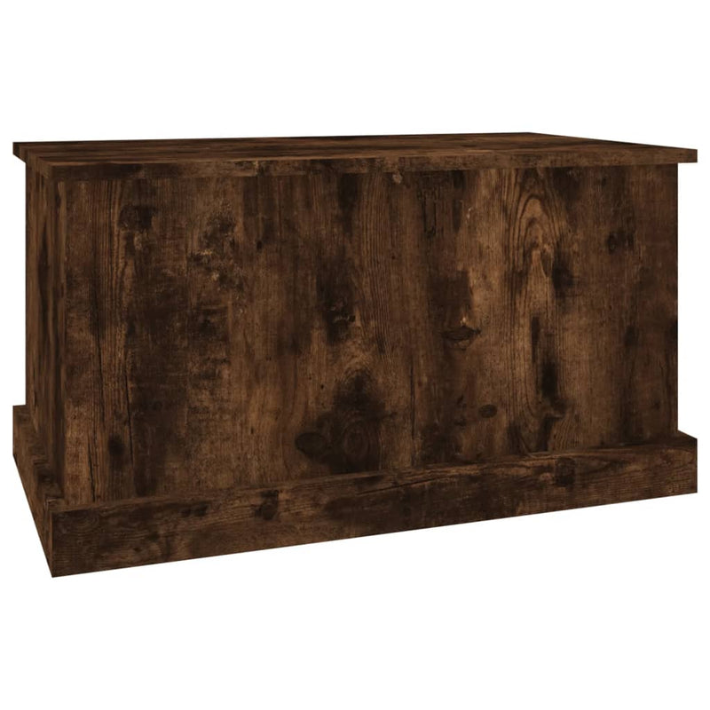 vidaXL füstös tölgy színű szerelt fa tárolóláda 70 x 40 x 38 cm
