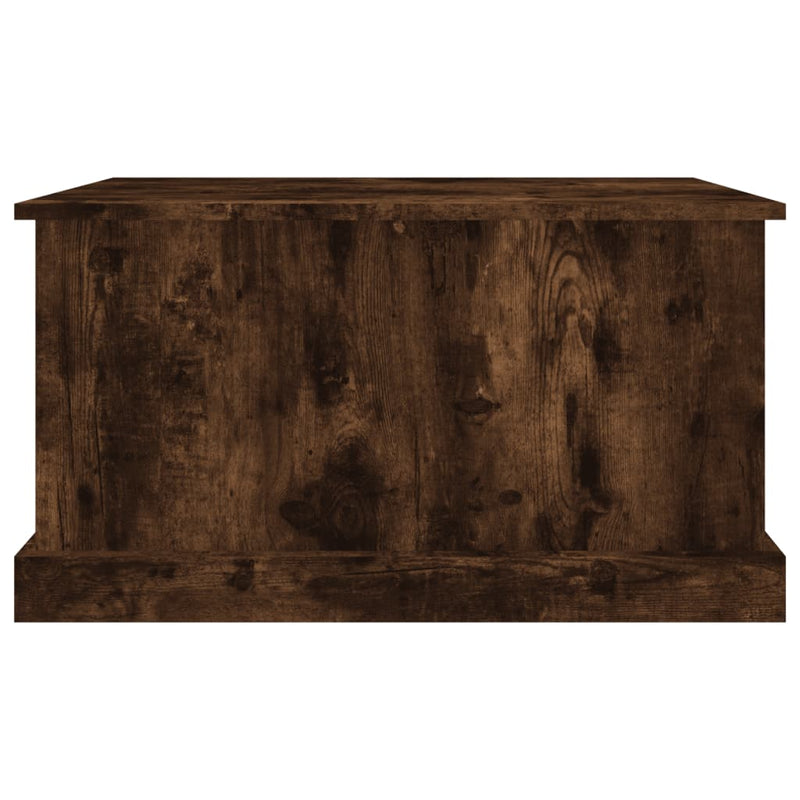 vidaXL füstös tölgy színű szerelt fa tárolóláda 70 x 40 x 38 cm