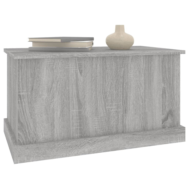 vidaXL szürke sonoma szerelt fa tárolóláda 70x40x38 cm