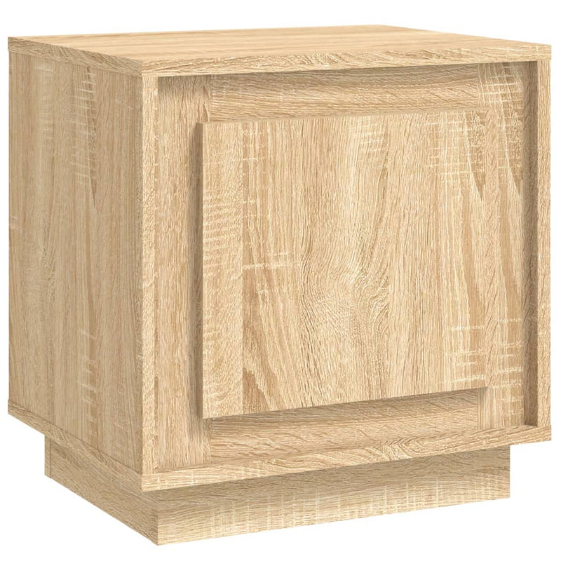 vidaXL sonoma tölgy színű szerelt fa éjjeliszekrény 44x35x45 cm