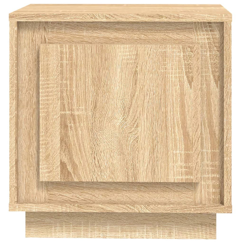 vidaXL sonoma tölgy színű szerelt fa éjjeliszekrény 44x35x45 cm