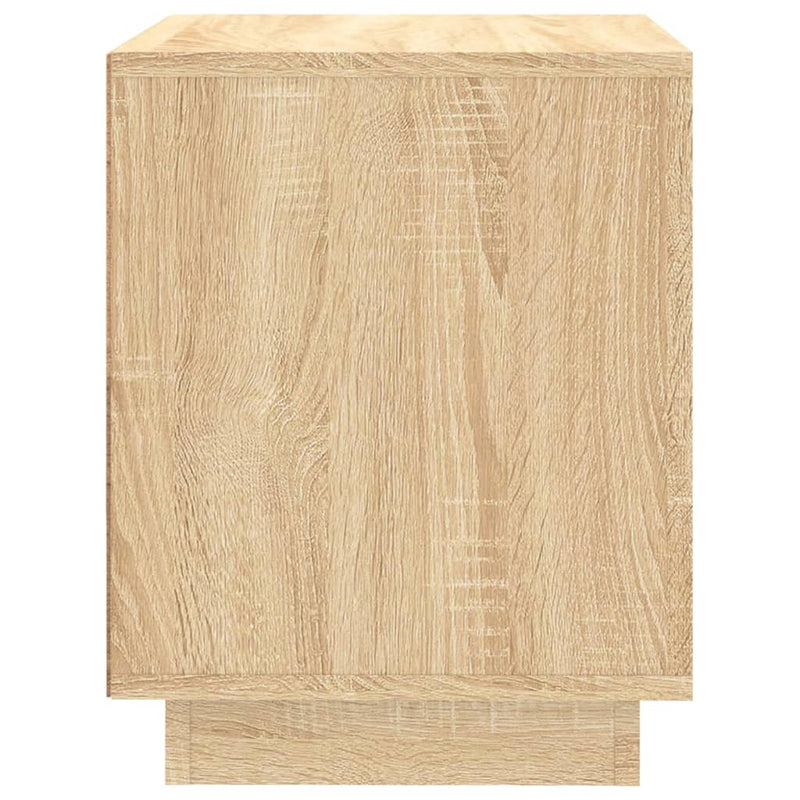 vidaXL sonoma tölgy színű szerelt fa éjjeliszekrény 44x35x45 cm