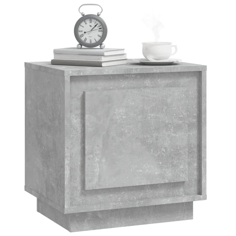 vidaXL betonszürke szerelt fa éjjeliszekrény 44 x 35 x 45 cm