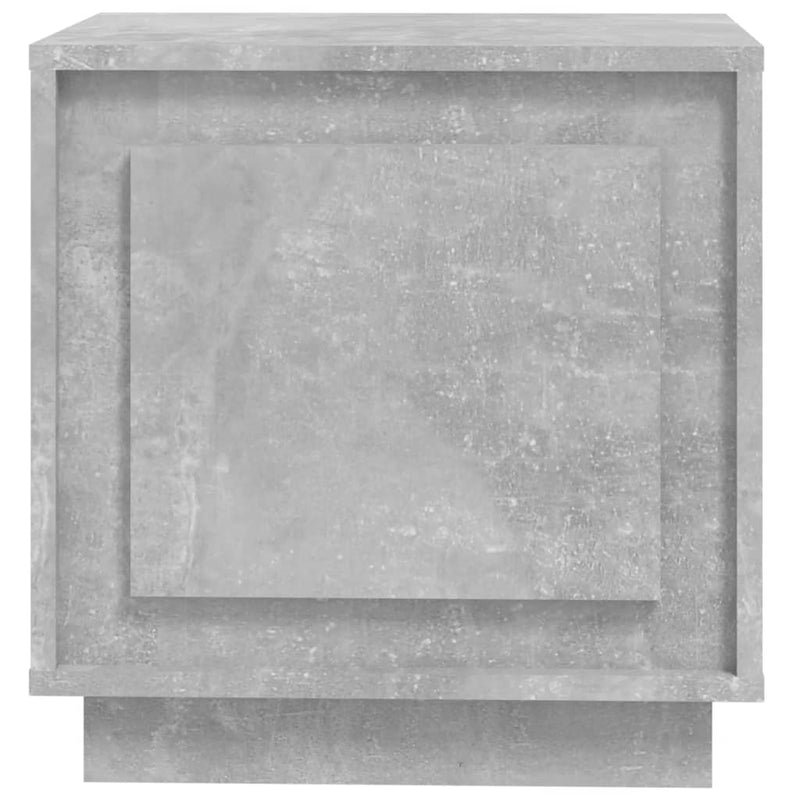 vidaXL betonszürke szerelt fa éjjeliszekrény 44 x 35 x 45 cm