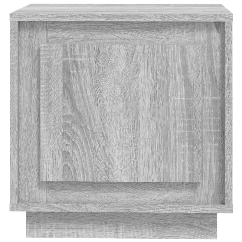 vidaXL szürke sonoma színű szerelt fa éjjeliszekrény 44x35x45 cm
