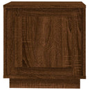 vidaXL barna tölgyszínű szerelt fa éjjeliszekrény 44x35x45 cm