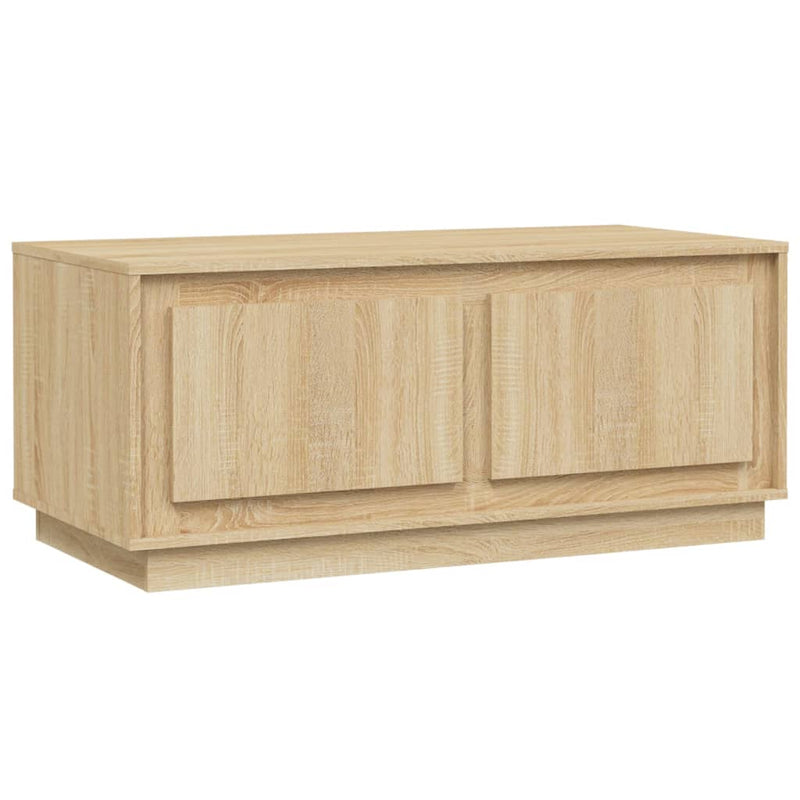 vidaXL sonoma tölgy színű szerelt fa dohányzóasztal 102x50x44 cm