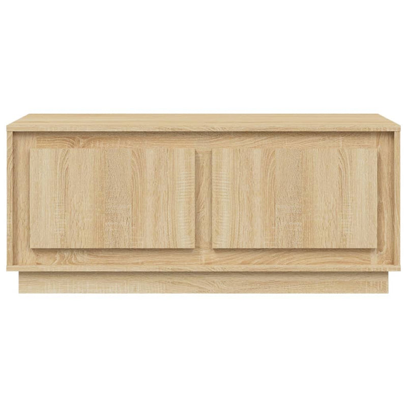 vidaXL sonoma tölgy színű szerelt fa dohányzóasztal 102x50x44 cm