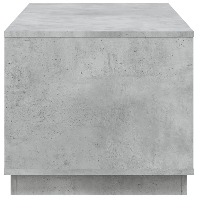 vidaXL betonszürke szerelt fa dohányzóasztal 102x50x44 cm