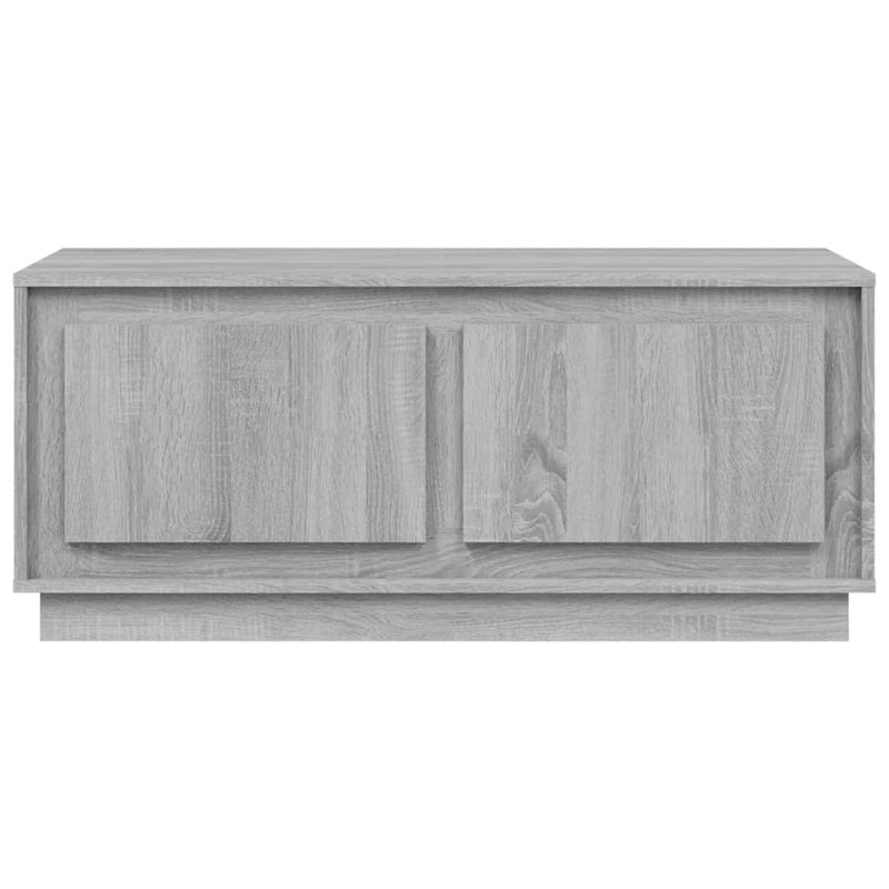 vidaXL szürke sonoma színű szerelt fa dohányzóasztal 102x50x44 cm