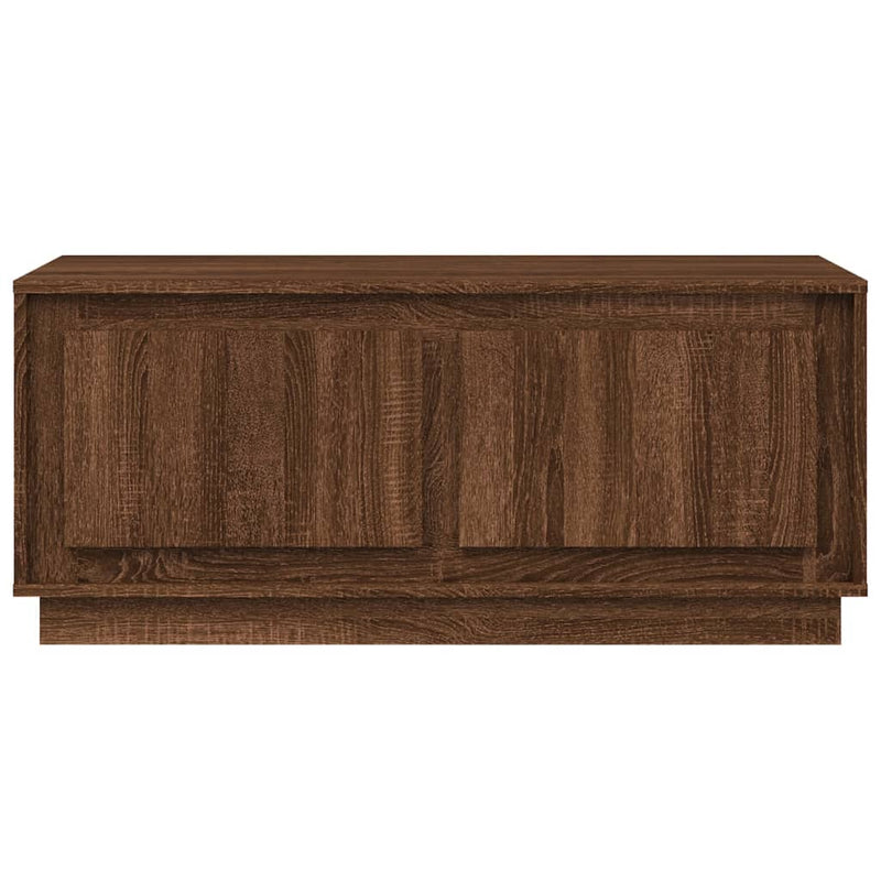 vidaXL barna tölgyszínű szerelt fa dohányzóasztal 102x50x44 cm