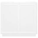 vidaXL fehér szerelt fa tálalószekrény 80 x 34 x 75 cm