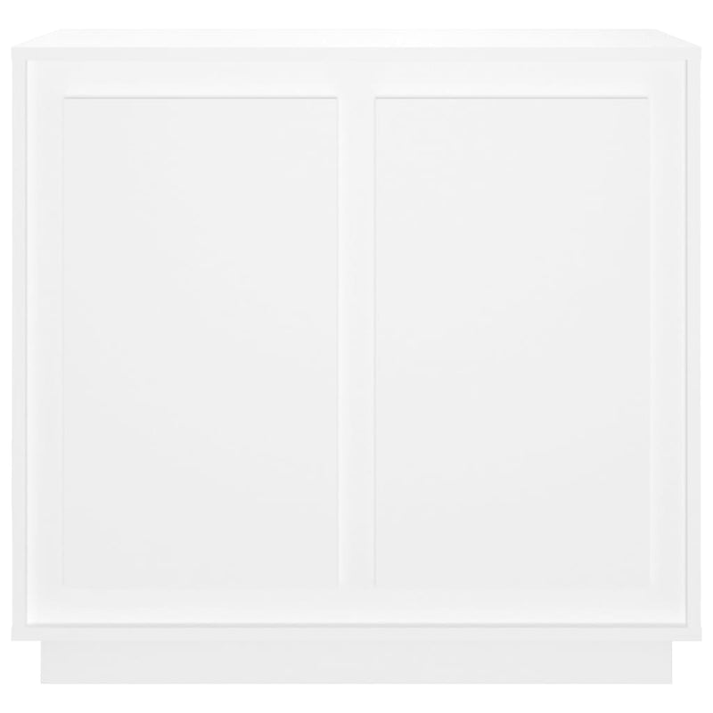 vidaXL fehér szerelt fa tálalószekrény 80 x 34 x 75 cm