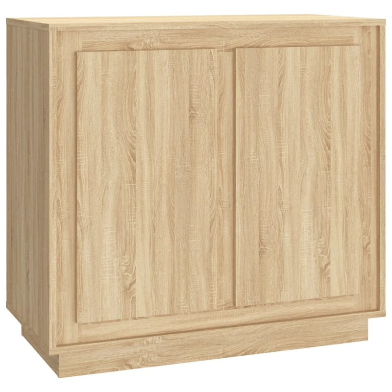 vidaXL sonoma tölgy színű szerelt fa tálalóasztal 80 x 34 x 75 cm