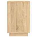 vidaXL sonoma tölgy színű szerelt fa tálalóasztal 102x35x60 cm