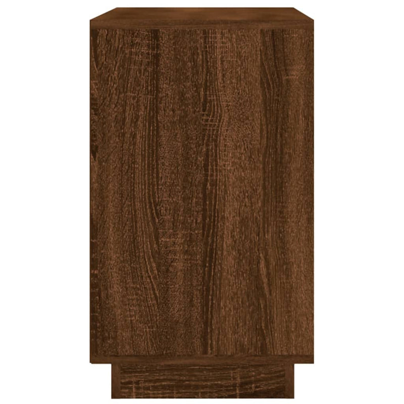 vidaXL barna tölgyszínű szerelt fa tálalószekrény 102 x 35 x 60 cm