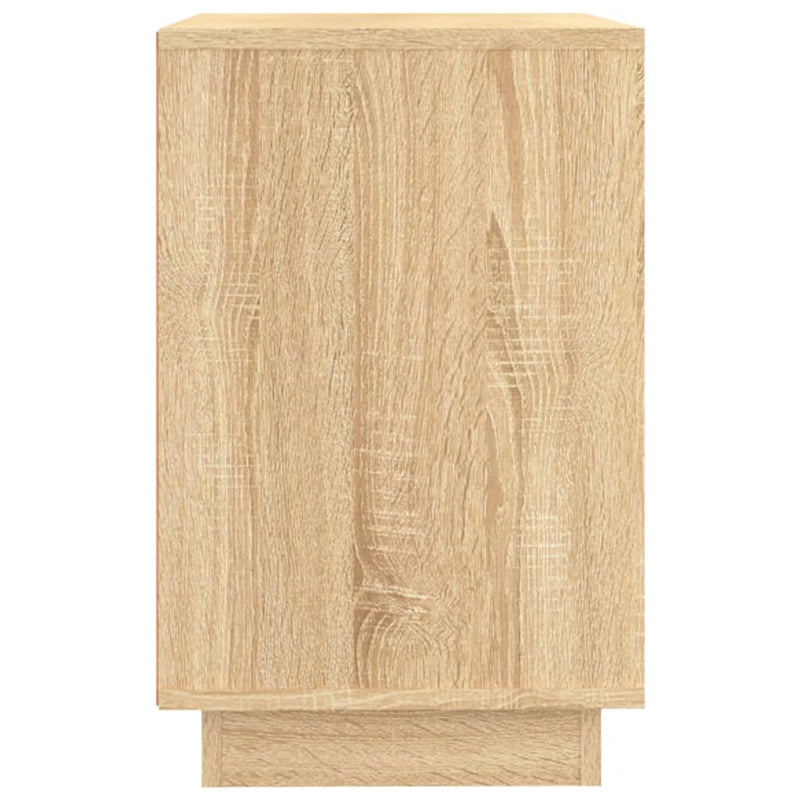 vidaXL sonoma tölgy színű szerelt fa tálalóasztal 102x35x55 cm