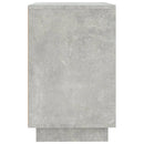 vidaXL betonszürke szerelt fa tálalószekrény 102 x 35 x 55 cm