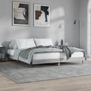 vidaXL szürke sonoma színű szerelt fa ágykeret matrac nélkül 160x200cm