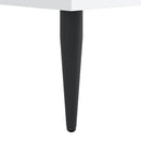 vidaXL fehér szerelt fa ágykeret 120 x 200 cm