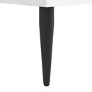 vidaXL fehér szerelt fa ágykeret 100 x 200 cm