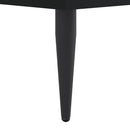 vidaXL fekete szerelt fa ágykeret 90 x 200 cm