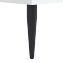 vidaXL fehér szerelt fa ágykeret 75 x 190 cm