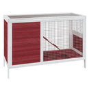 vidaXL kávébarna tömör fenyőfa nyúlketrec 103 x 44 x 69,5 cm