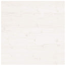 vidaXL fehér tömör fenyőfa ovális asztallap 70x70x2,5 cm