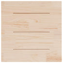 vidaXL tömör fenyőfa asztallap 80x80x2,5 cm, négyzet alakú