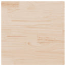 vidaXL tömör fenyőfa asztallap 80x80x2,5 cm, négyzet alakú