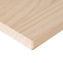 vidaXL tömör fenyőfa téglalap alakú asztallap 100 x 50 x 2,5 cm