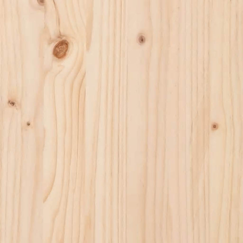 vidaXL tömör fenyőfa téglalap alakú asztallap 100 x 50 x 2,5 cm