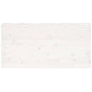 vidaXL fehér tömör fenyőfa téglalap alakú asztallap 100 x 50 x 2,5 cm