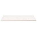 vidaXL fehér tömör fenyőfa téglalap alakú asztallap 110 x 55 x 2,5 cm