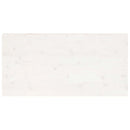 vidaXL fehér tömör fenyőfa téglalap alakú asztallap 100 x 60 x 2,5 cm