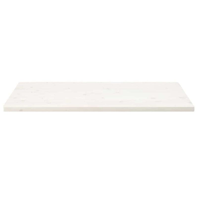 vidaXL fehér tömör fenyőfa téglalap alakú asztallap 110 x 60 x 2,5 cm