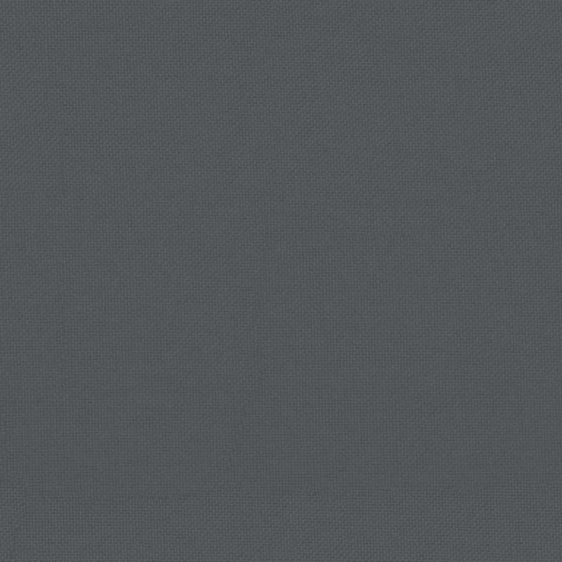 vidaXL fekete tömör fenyőfa középső kanapé párnákkal