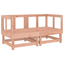 vidaXL 2 db tömör duglászfenyő sarokkanapé párnákkal