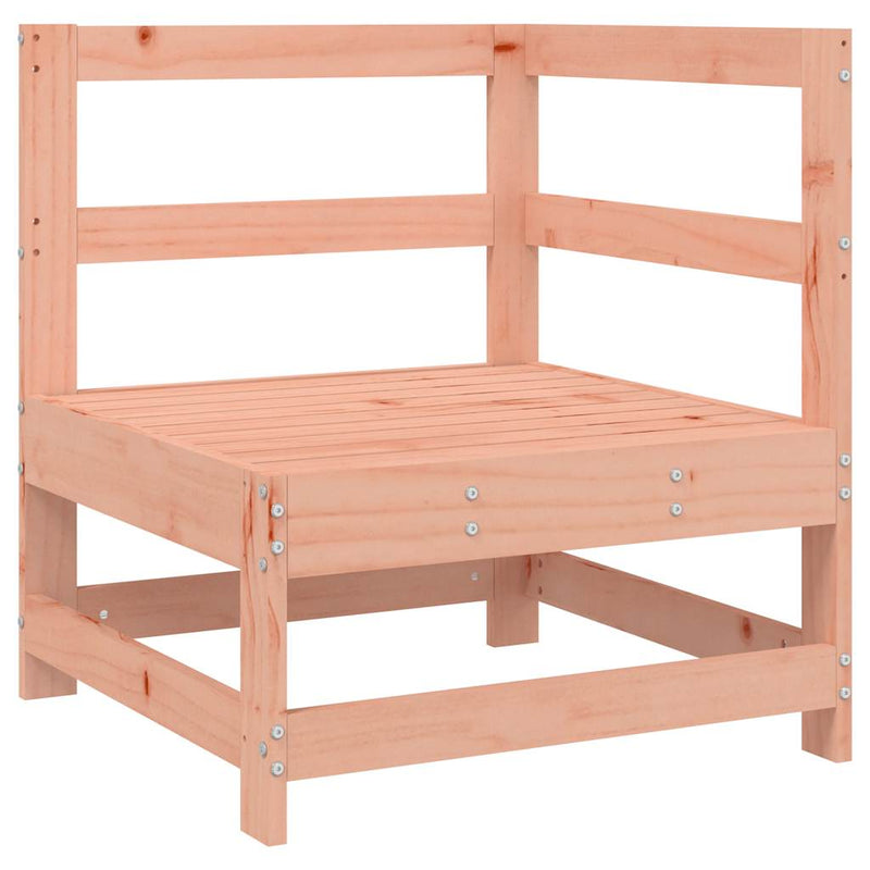 vidaXL tömör duglászfenyő sarokkanapé párnákkal