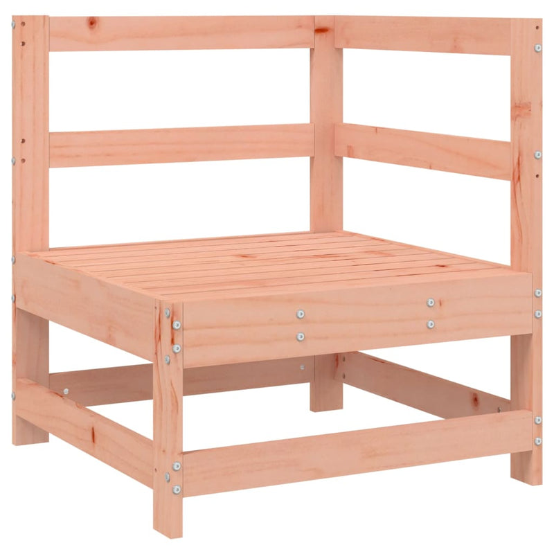 vidaXL tömör duglászfenyő sarokkanapé párnákkal