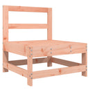 vidaXL tömör duglászfenyő középső kanapé párnákkal