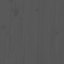 vidaXL szürke tömör fenyőfa kerti lábzsámoly párnával