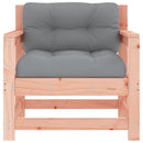 vidaXL 2 db tömör duglászfenyő kerti szék párnákkal