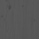 vidaXL 2 db szürke tömör fenyőfa középső kanapé párnákkal