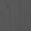 vidaXL 2 db szürke tömör fenyőfa kerti szék párnákkal