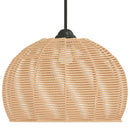 vidaXL vas és papír mennyezeti lámpaernyő Ø36 x 26 cm
