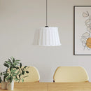 vidaXL fehér fonott mennyezeti lámpaernyő Ø45 x 28 cm