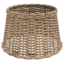 vidaXL barna fonott mennyezeti lámpaernyő Ø45 x 28 cm