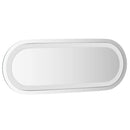 vidaXL ovális LED-es fürdőszobai tükör 40 x 15 cm